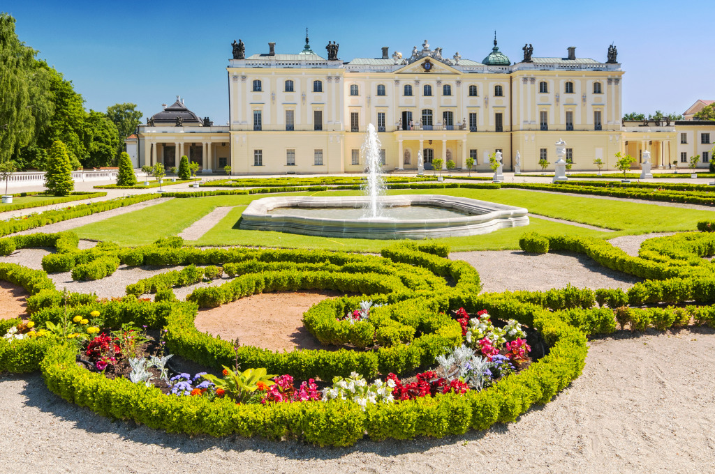 Branicki Palace and Gardens, Poland jigsaw puzzle in Castles puzzles on TheJigsawPuzzles.com