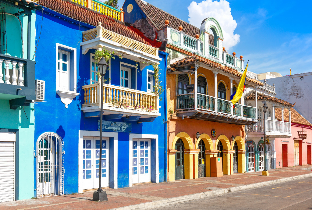 Cartagena, Colombia jigsaw puzzle in Puzzle of the Day puzzles on TheJigsawPuzzles.com