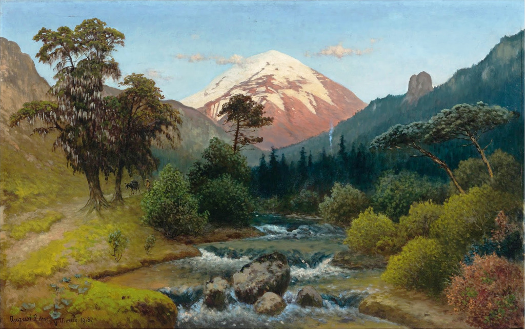 The Orizaba Peak, Mexico jigsaw puzzle in Piece of Art puzzles on TheJigsawPuzzles.com