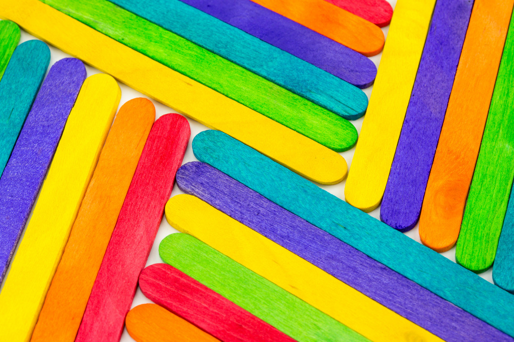 Ice Cream Sticks jigsaw puzzle in Macro puzzles on TheJigsawPuzzles.com