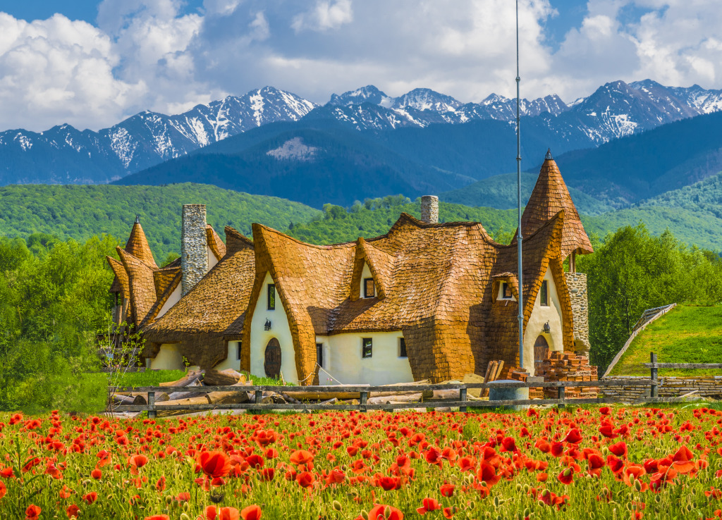 Clay Castle, Valley of Fairies, Romania jigsaw puzzle in Great Sightings puzzles on TheJigsawPuzzles.com