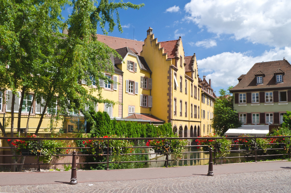 View of Colmar, France jigsaw puzzle in Bridges puzzles on TheJigsawPuzzles.com