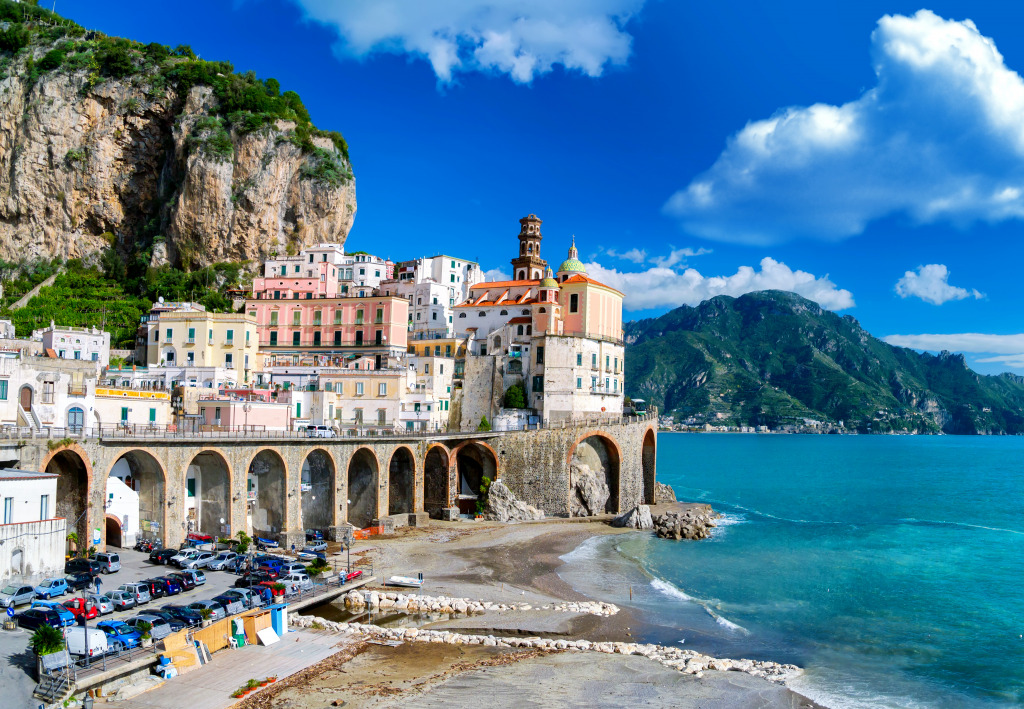 Amalfi Coast, Italy jigsaw puzzle in Great Sightings puzzles on TheJigsawPuzzles.com