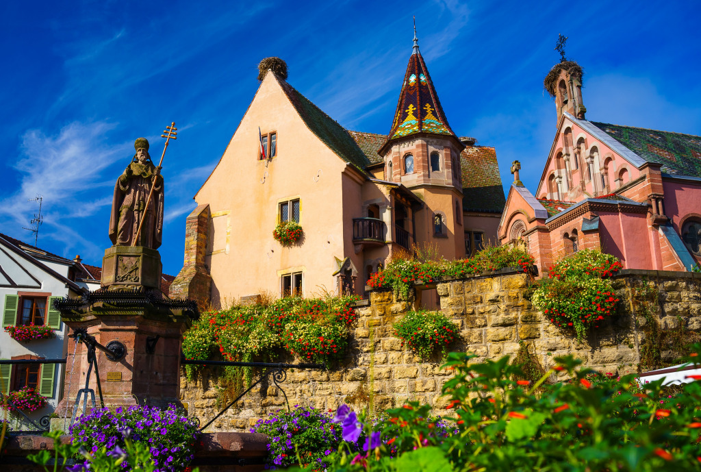 Old Town of Colmar, France jigsaw puzzle in Puzzle of the Day puzzles on TheJigsawPuzzles.com