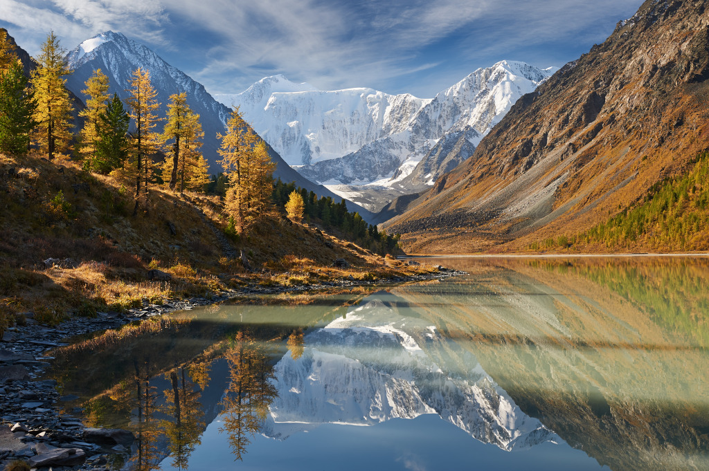 Akkem Valley, Altai, Siberia jigsaw puzzle in Great Sightings puzzles on TheJigsawPuzzles.com