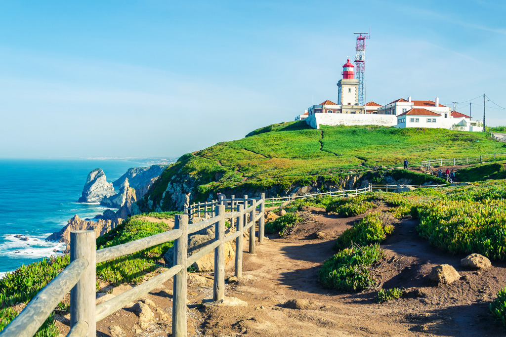 Cabo da Roca Lighthouse, Portugal jigsaw puzzle in Great Sightings puzzles on TheJigsawPuzzles.com