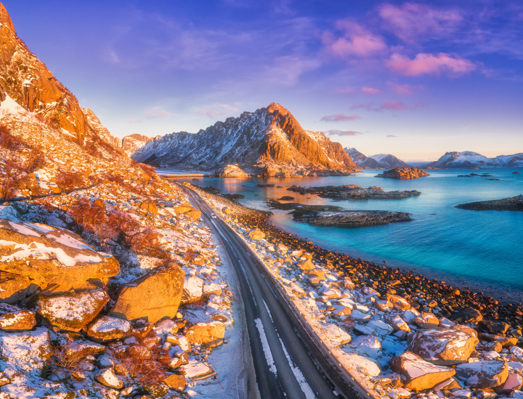Lofoten Islands, Norway jigsaw puzzle in Great Sightings puzzles on TheJigsawPuzzles.com