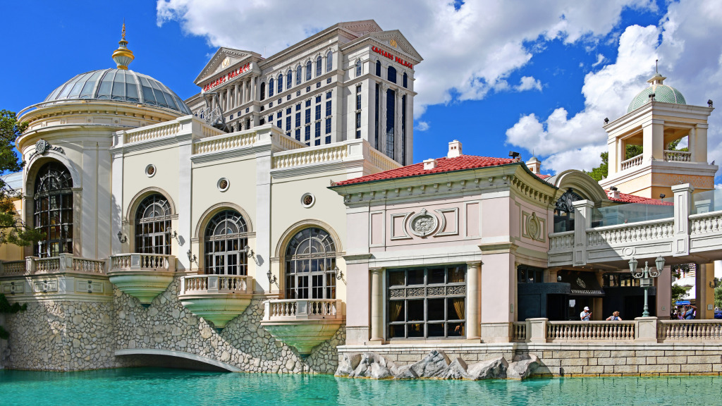 Bellagio Las Vegas jigsaw puzzle in Puzzle of the Day puzzles on TheJigsawPuzzles.com