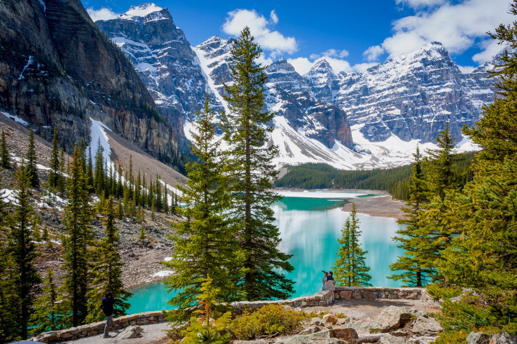 Moraine Lake, Banff National Park jigsaw puzzle in Great Sightings puzzles on TheJigsawPuzzles.com