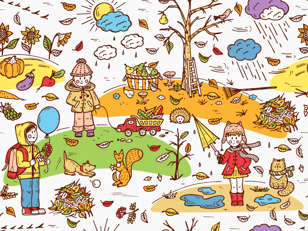 Autumn Season jigsaw puzzle in Kids Puzzles puzzles on TheJigsawPuzzles.com