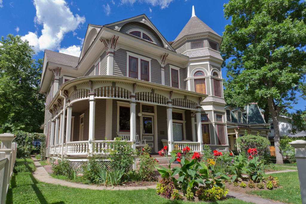 Victorian House in Boulder CO jigsaw puzzle in Street View puzzles on TheJigsawPuzzles.com