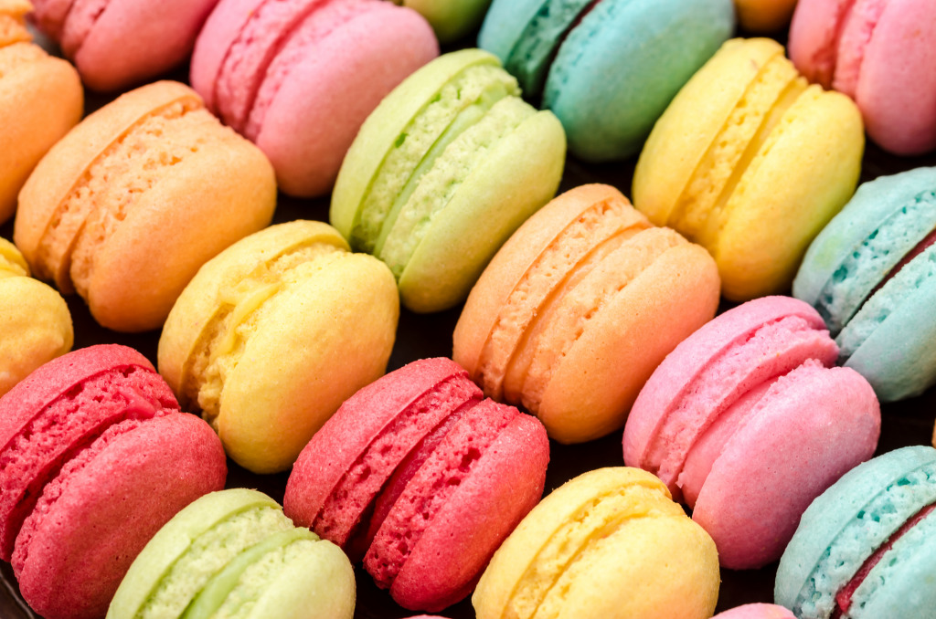 French Macarons jigsaw puzzle in Food & Bakery puzzles on TheJigsawPuzzles.com
