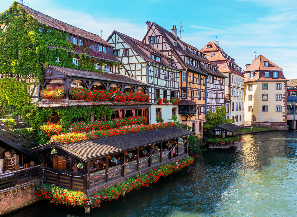 La Petite France, Strasbourg, France jigsaw puzzle in Street View puzzles on TheJigsawPuzzles.com