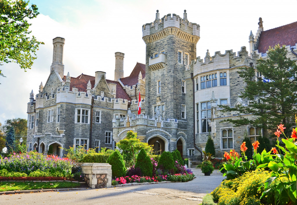 Casa Loma, Toronto, Canada jigsaw puzzle in Castles puzzles on TheJigsawPuzzles.com