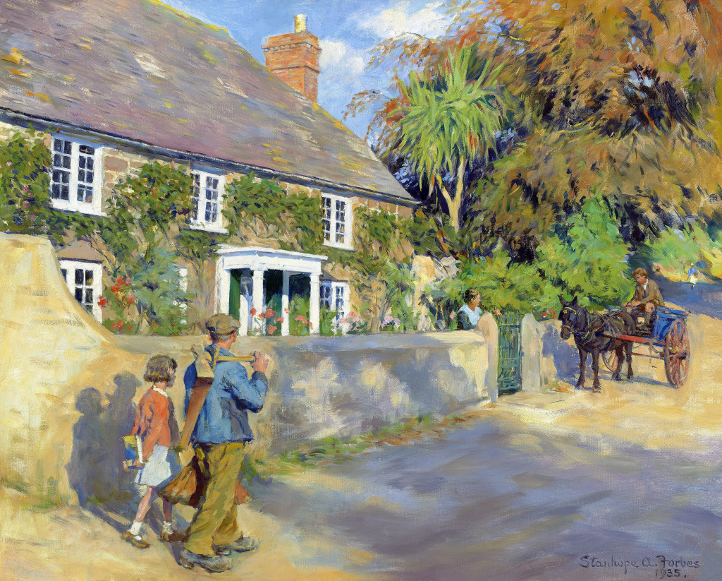 An Old Cornish Manor jigsaw puzzle in Piece of Art puzzles on TheJigsawPuzzles.com