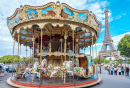 Eiffel Tower and Carousel, Palais de Chaillot