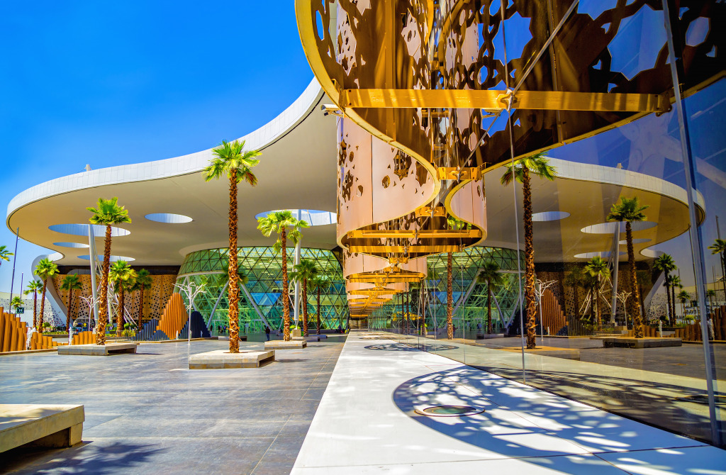 Menara Airport, Marrakesh, Morocco jigsaw puzzle in Aviation puzzles on TheJigsawPuzzles.com