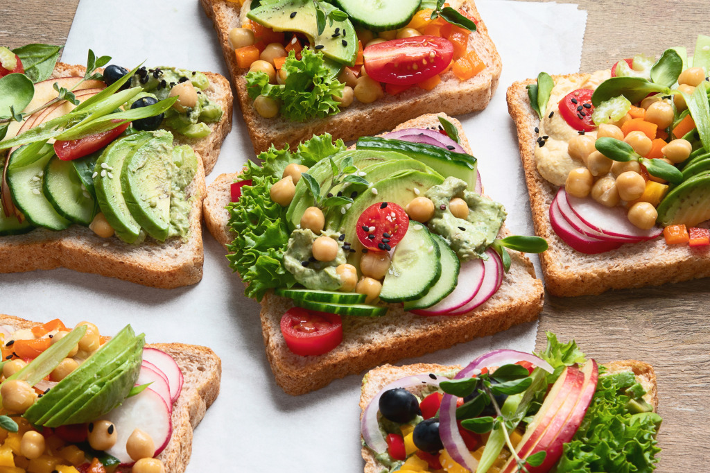 Vegan Sandwiches jigsaw puzzle in Food & Bakery puzzles on TheJigsawPuzzles.com