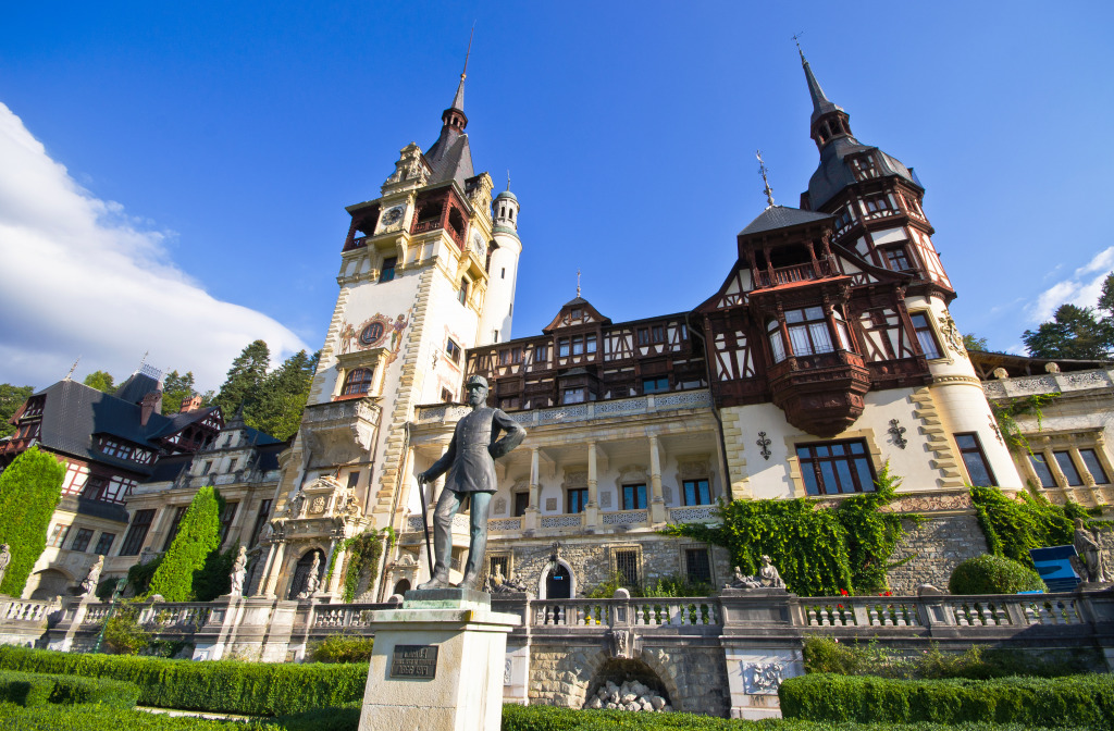 Peles Castle, Romania jigsaw puzzle in Castles puzzles on TheJigsawPuzzles.com