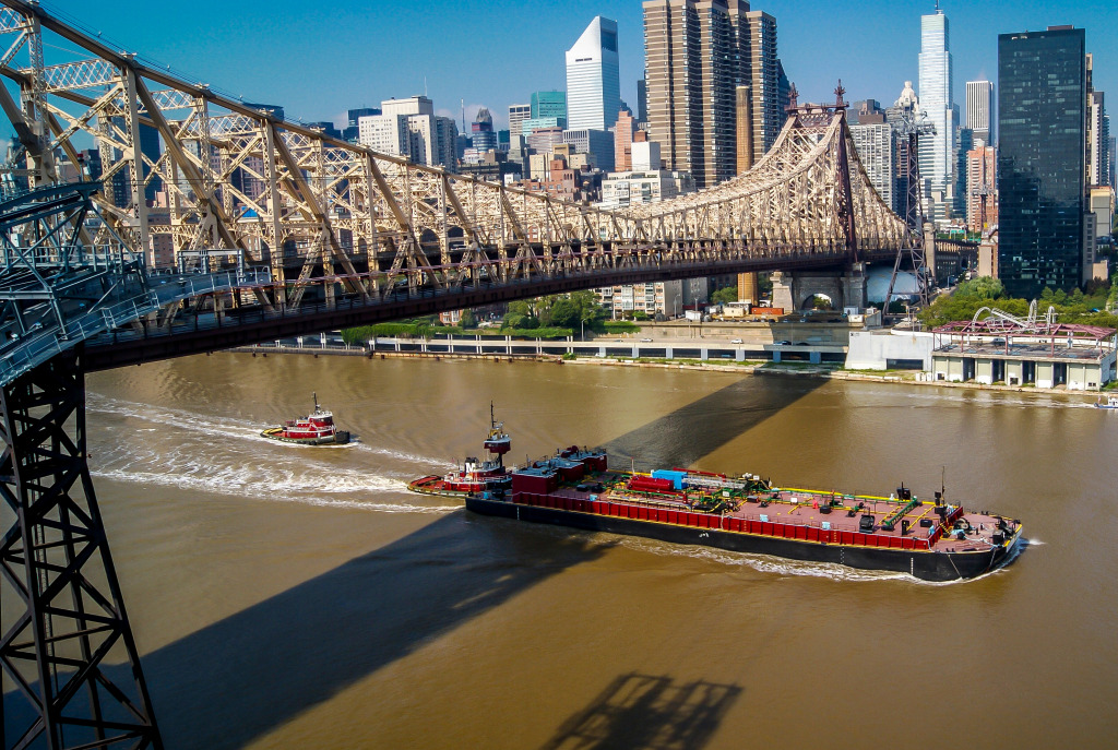 Queensboro Bridge, New York City jigsaw puzzle in Bridges puzzles on TheJigsawPuzzles.com