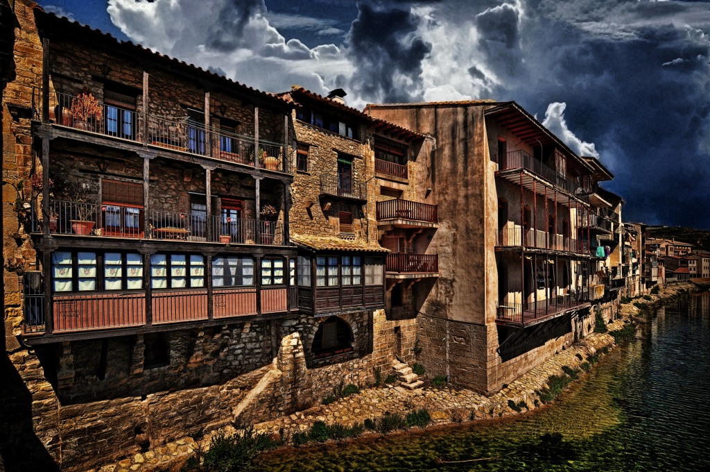 Valderrobres jigsaw puzzle in Street View puzzles on TheJigsawPuzzles.com