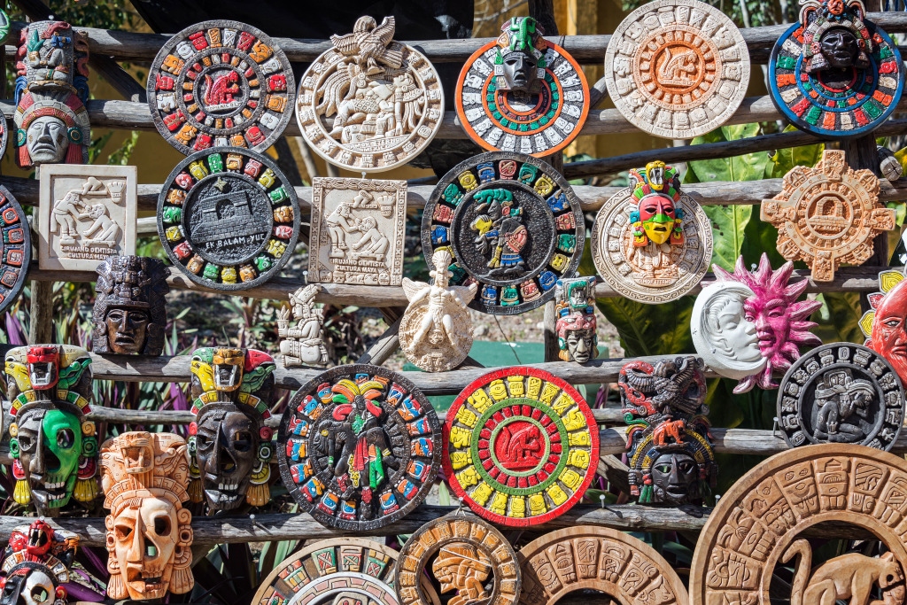 Souvenirs For Sale in Valladolid, Mexico jigsaw puzzle in Handmade puzzles on TheJigsawPuzzles.com