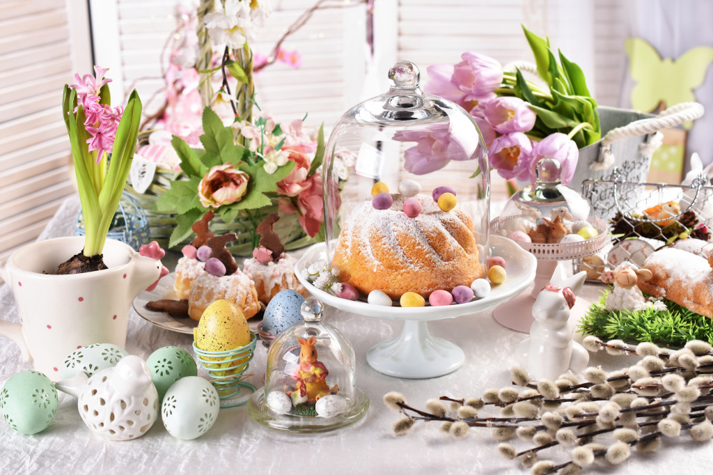 Happy Easter! jigsaw puzzle in Puzzle of the Day puzzles on TheJigsawPuzzles.com