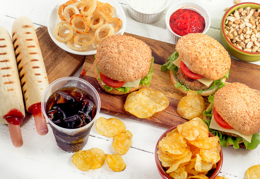 Fast Food jigsaw puzzle in Food & Bakery puzzles on TheJigsawPuzzles.com