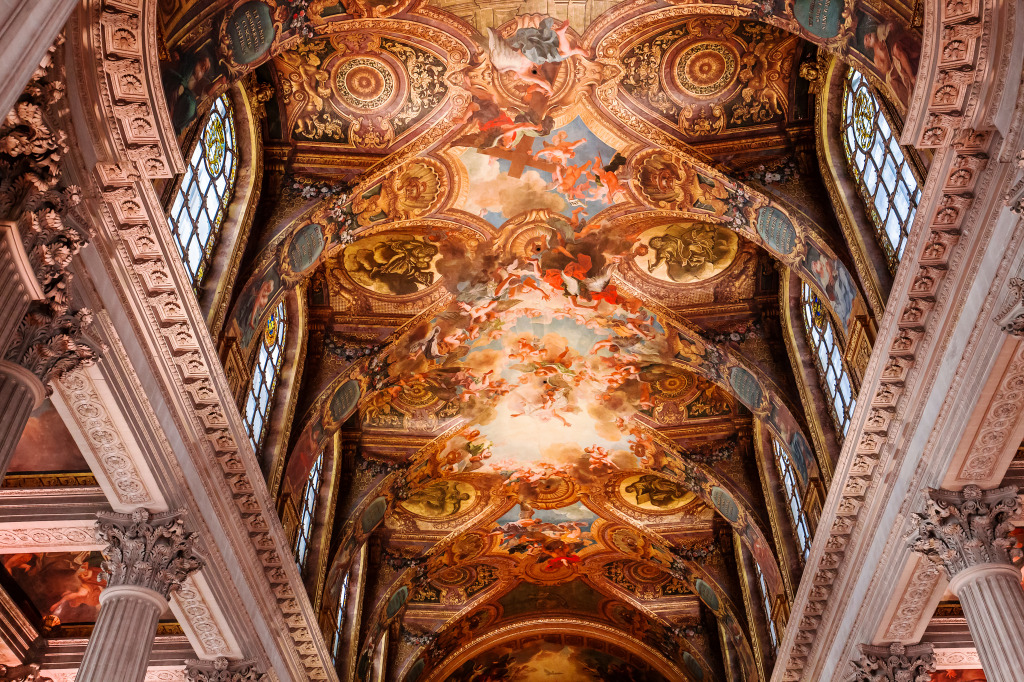 Royal Chapel, Versailles, France jigsaw puzzle in Castles puzzles on TheJigsawPuzzles.com