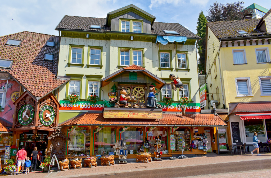 House of 1000 Clocks, Triberg, Germany jigsaw puzzle in Street View puzzles on TheJigsawPuzzles.com