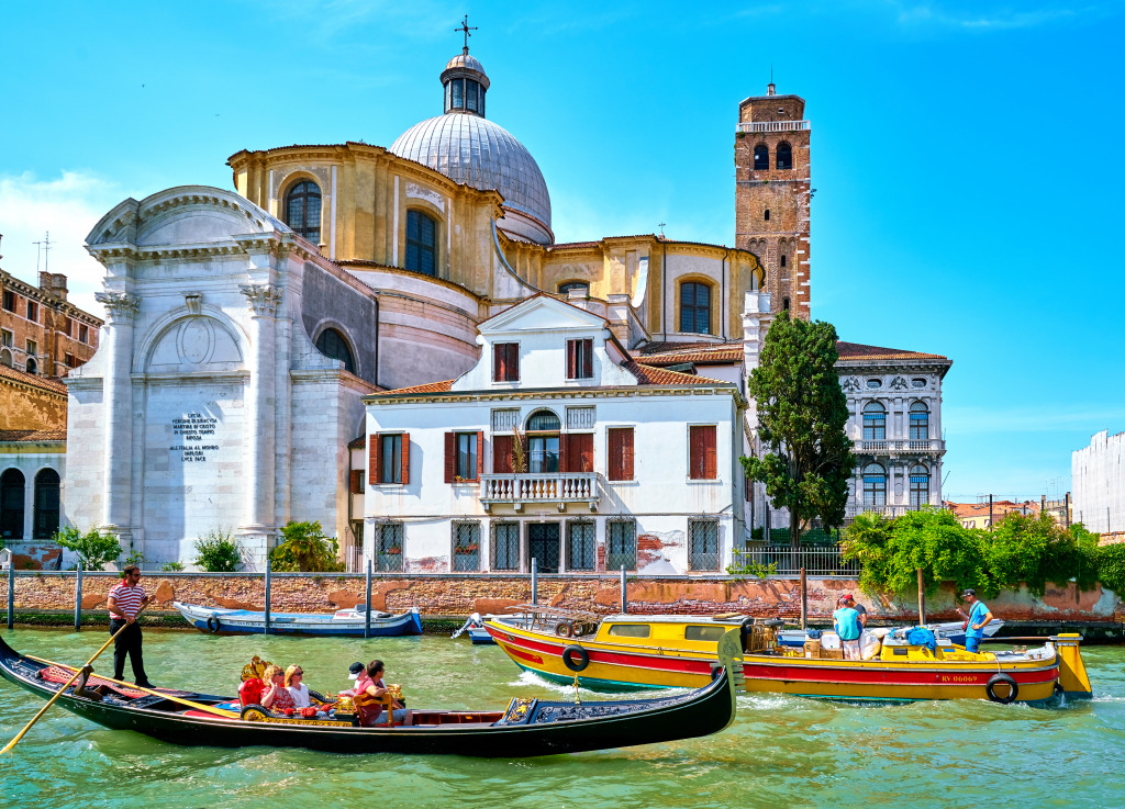 The Church of San Geremia, Venice jigsaw puzzle in Puzzle of the Day puzzles on TheJigsawPuzzles.com