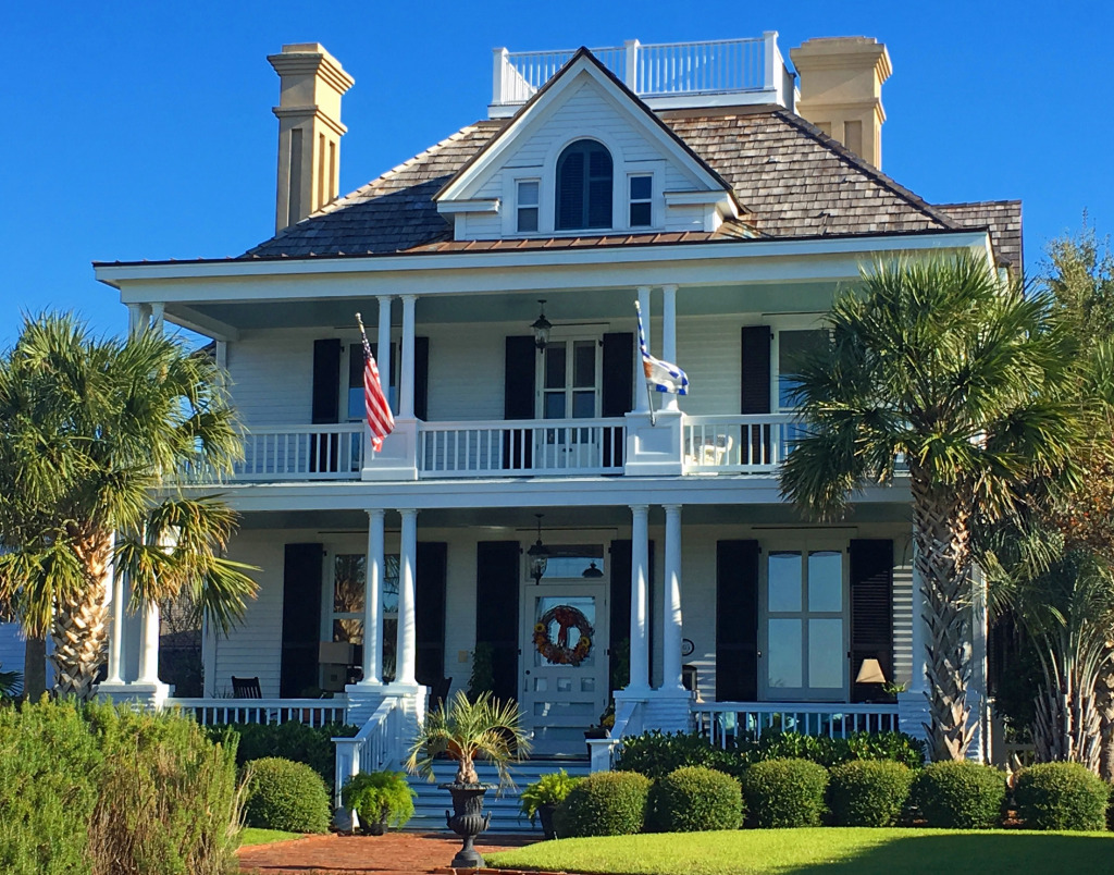 Waterfront Home in Beaufort, North Carolina jigsaw puzzle in Street View puzzles on TheJigsawPuzzles.com