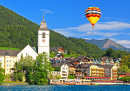 Lake Wolfgang near Salzburg, Austria