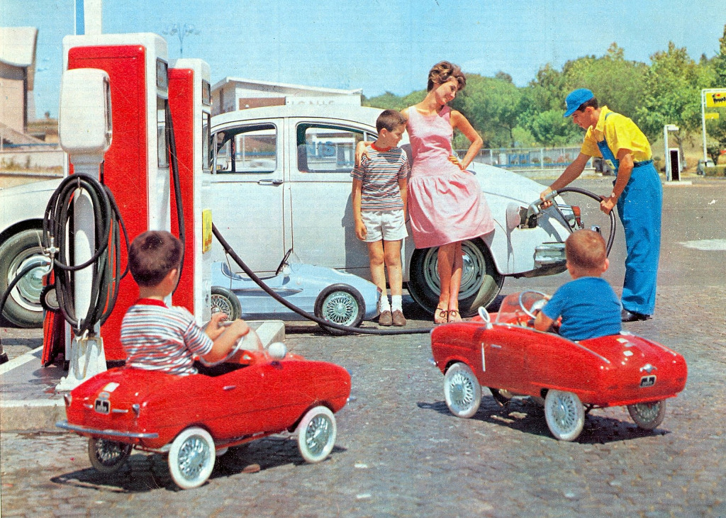 1961 Magazine Illustration jigsaw puzzle in Cars & Bikes puzzles on TheJigsawPuzzles.com