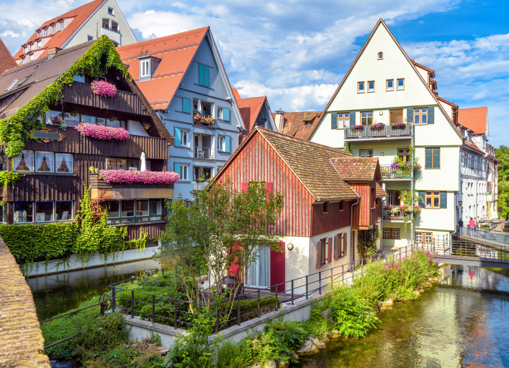 Ulm Cityscape, Germany jigsaw puzzle in Puzzle of the Day puzzles on TheJigsawPuzzles.com