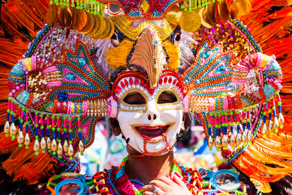 Masskara Festival, Bacolod City, Philippines jigsaw puzzle in People puzzles on TheJigsawPuzzles.com