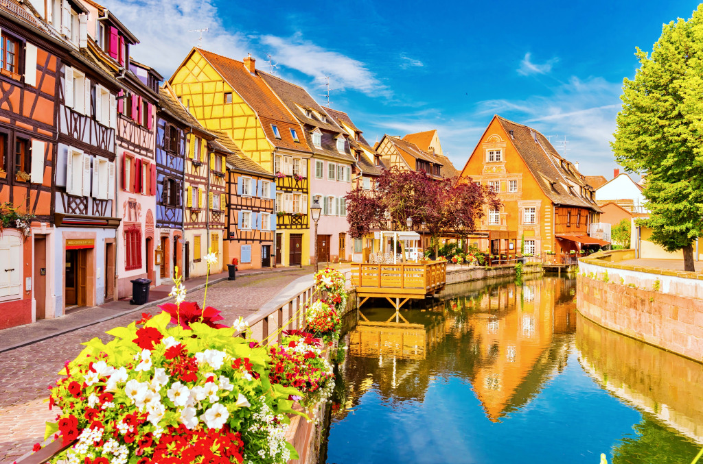 Colmar, France jigsaw puzzle in Street View puzzles on TheJigsawPuzzles.com