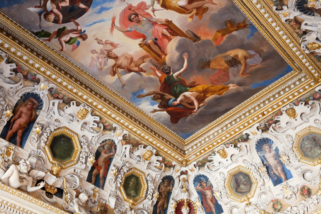 Chateau de Fontainebleau, France jigsaw puzzle in Castles puzzles on TheJigsawPuzzles.com