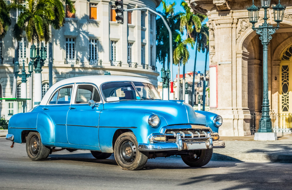 Havana, Cuba jigsaw puzzle in Cars & Bikes puzzles on TheJigsawPuzzles.com