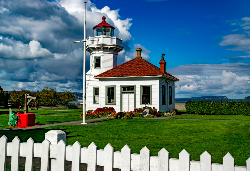 Mukilteo Lighthouse, Washington jigsaw puzzle in Great Sightings puzzles on TheJigsawPuzzles.com