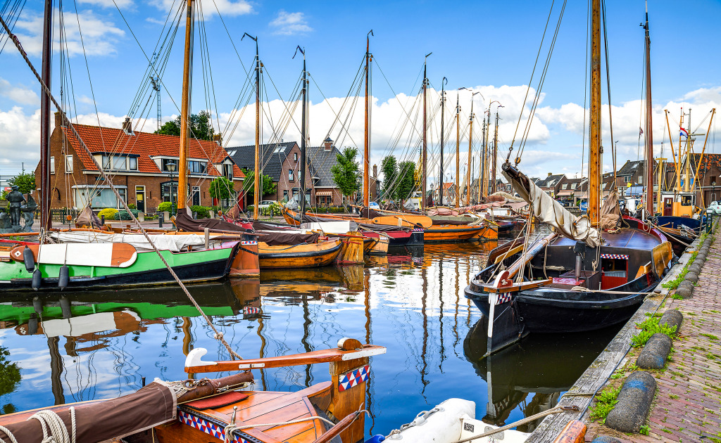 Yacht Club in The Netherlands jigsaw puzzle in Street View puzzles on TheJigsawPuzzles.com