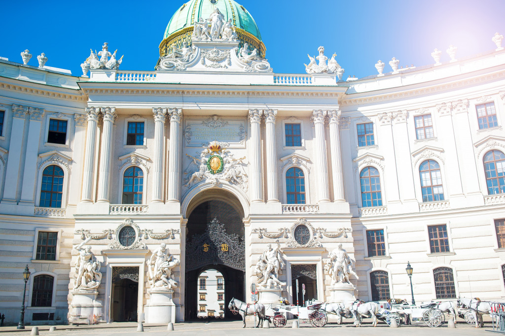 Hofburg Palace, Vienna, Austria jigsaw puzzle in Castles puzzles on TheJigsawPuzzles.com