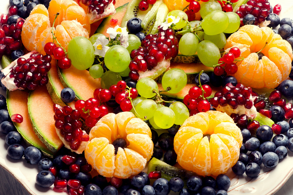 Fresh Fruits and Berries jigsaw puzzle in Fruits & Veggies puzzles on TheJigsawPuzzles.com