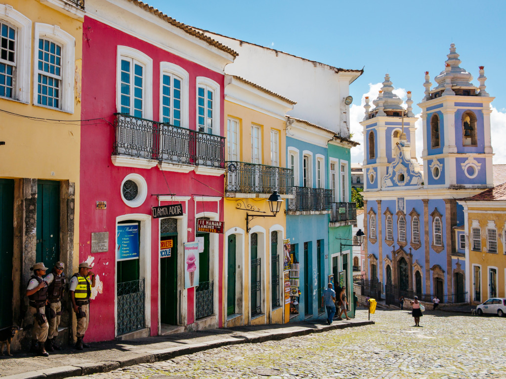 Salvador da Bahia, Brazil jigsaw puzzle in Street View puzzles on TheJigsawPuzzles.com