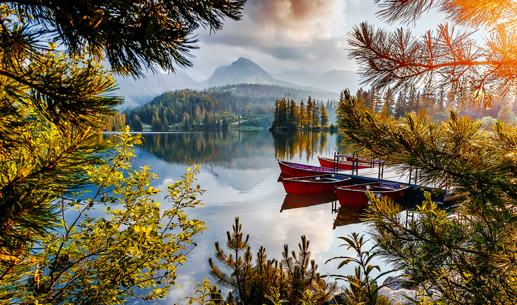 Strbske Pleso, Slovakia jigsaw puzzle in Great Sightings puzzles on TheJigsawPuzzles.com