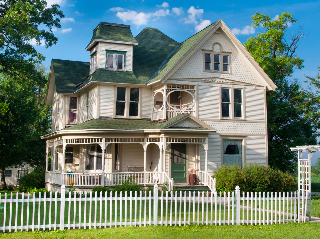 Victorian House in Wisconsin jigsaw puzzle in Street View puzzles on TheJigsawPuzzles.com