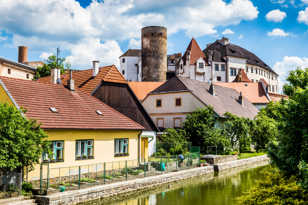 Jindrichuv Hradec, Czech Republic jigsaw puzzle in Castles puzzles on TheJigsawPuzzles.com