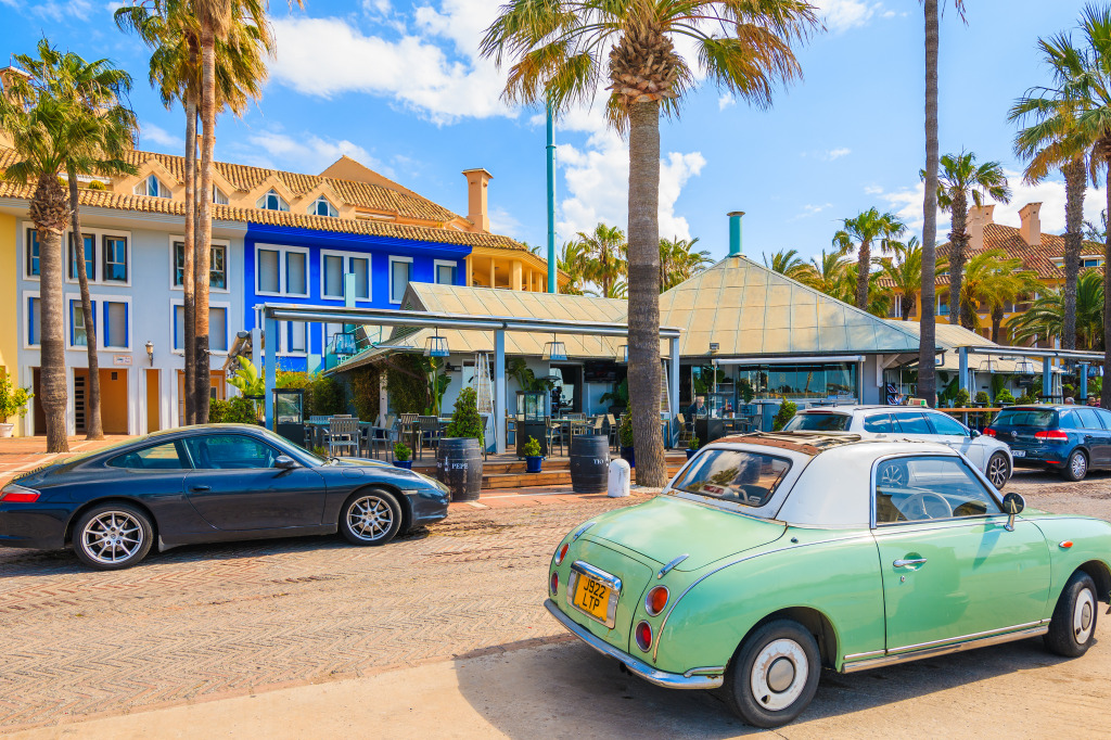 Sotogrande Marina, Spain jigsaw puzzle in Cars & Bikes puzzles on TheJigsawPuzzles.com