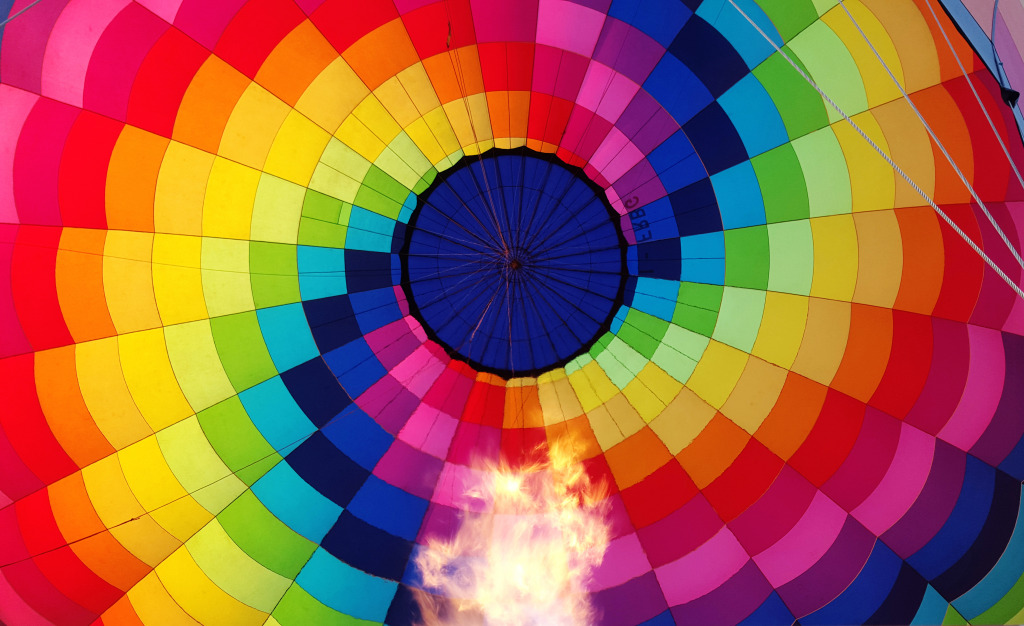 Hot Air Balloon jigsaw puzzle in Aviation puzzles on TheJigsawPuzzles.com