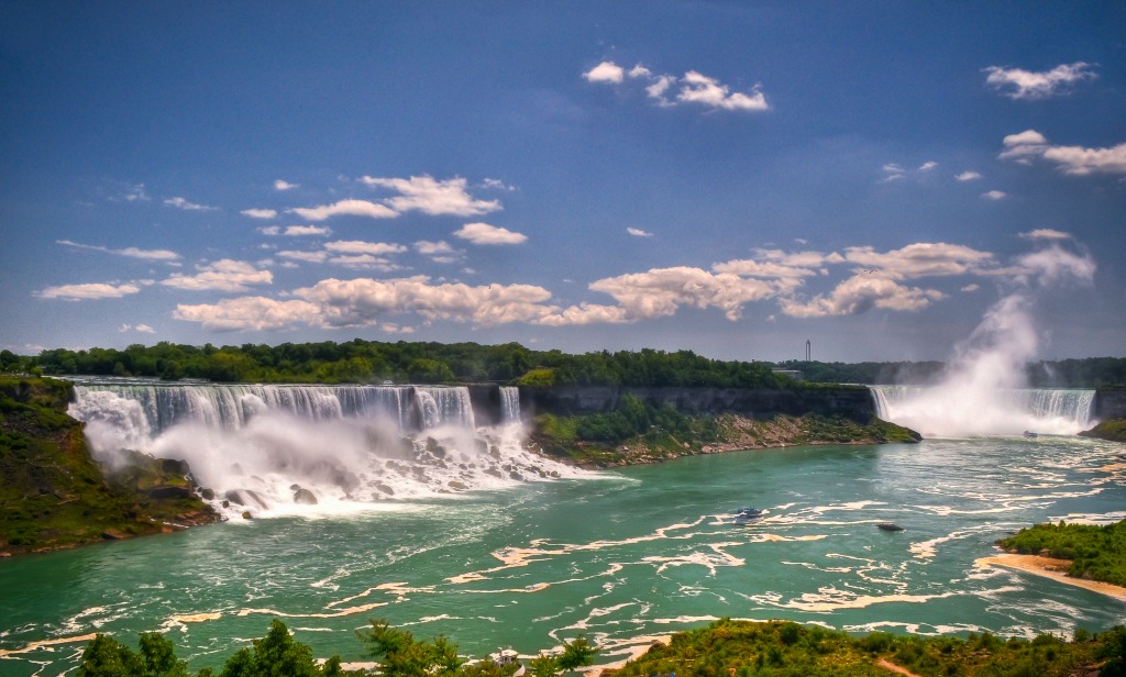 Niagara Falls jigsaw puzzle in Waterfalls puzzles on TheJigsawPuzzles.com